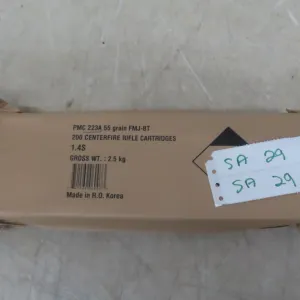 .223 Rem Ammo – 200 Rounds. *A valid PAL is required at pickup for ammunition.