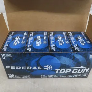 Federal 12 Gauge 2 3/4" Ammo – 100 Rounds. *A valid PAL is required at pickup for ammunition.