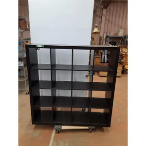 *Pressed Wood Shelving Unit 59" x 59" x 15", PICKUP ONLY