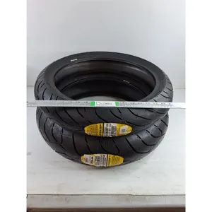 Front and Rear Dunlop Roadsmart III Sport Touring Motorcycle Tires-new-sizes in pictures