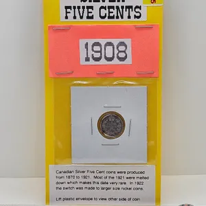 Canada Five Cent 1908