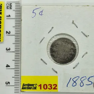 Canada Five Cent 1885