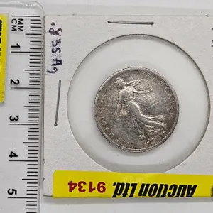 France 1 Francs 1917 (Non-Magnetic)