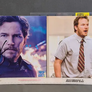 Autographed 8x10 Photos (2) : Chris Pratt (Certified : GCG)