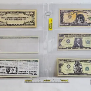 Novelty Bills (6) : USA One Million Dollars - American Art Classics Patriot - Statue of Liberty - Ba