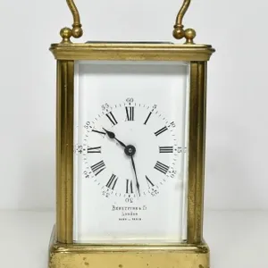 19th CENTURY BENETFINK & CO. CARRIAGE CLOCK