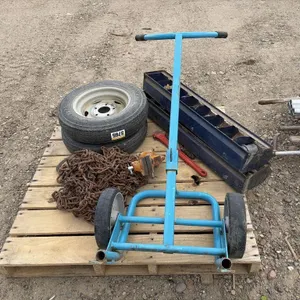 Trailer Tires, Tire Chains, Barrel Cart, & More