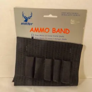 Hideout Ammo Band #666-24 5 Shotgun Shells