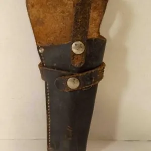 Vintage Black Leather Holster - Right Hand