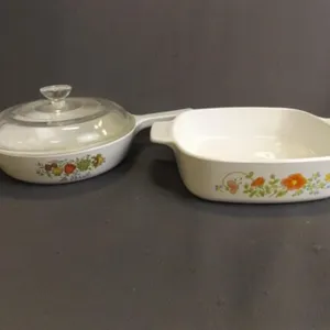 Vintage Corningware Casserole Dishes Featuring