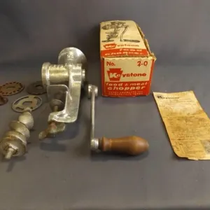 Vintage Keystone No. 2-0 Food and Meat Chopper
