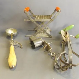 Vintage Manual Kitchen Tools - French Fry Cutter