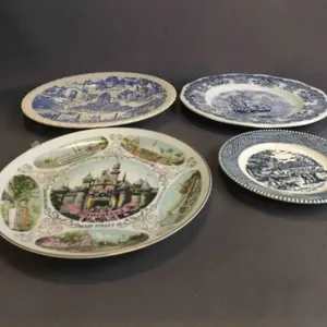 Vintage Disneyland Souvenir Ceramic Plate