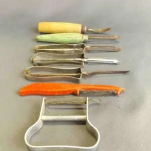 Vintage DeVault Janfee Aluminum Vegetable Peeler