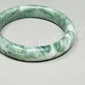 Green Jade bangle bracelet