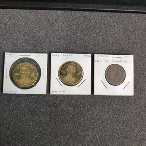 Canada Confederation 1867-1927 coin and 2 Coca