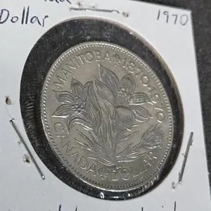 Manitoba Centennial 1970 Canada dollar