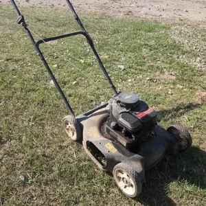 Yard Machines 148cc push mower needs oil, we