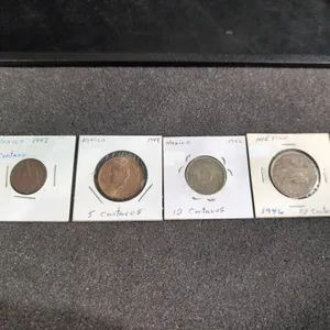 Mexico One Centavo 1948, Mexico Five Centavo