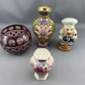 Hat Pin Holders, Vases etc