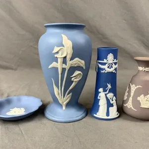 Wedgewood Vases etc