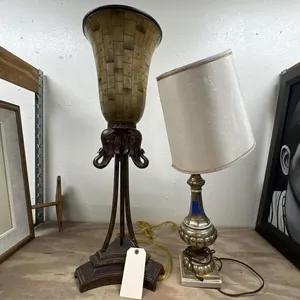 2 - Table Lamps 30"H & 24"H