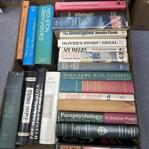 Box of Assorted Hardback Books