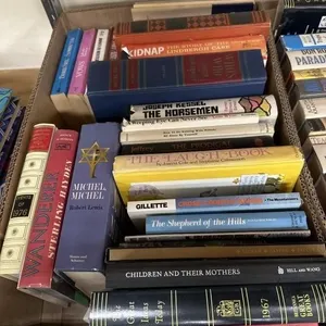 Box of Assorted Hardback Books