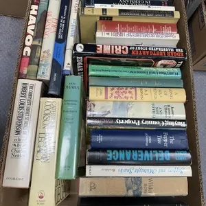 Box of Assorted Hardback Books