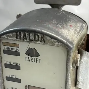 Vintage Halda Fare Box Taxi Cab Box
