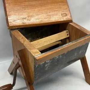 Antique Wood Salesman Sample Washing Machine