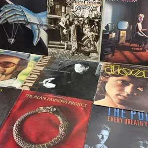 Vinyl Lp Record Lot Doors Rush Alice Cooper Police