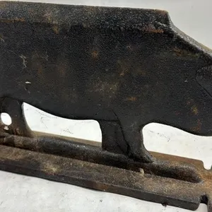 Cast Iron Pig Boot scraper
