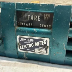 Vintage Electro Meter Sivak Co Taxi Fare Meter