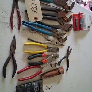 Pliars and Small Craftsman Wrench Set