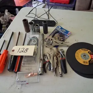 3 DeWalt Sander Blades and Misc. Tools