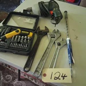Black and Decker Drill, Stanley Tool Set, and MORE
