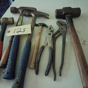 Pliers and 5 Hammers