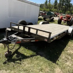 2018 H&H 18' + 2' x 7' Tandem Trailer