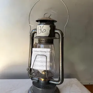 Very Nice Pritchard Lantern and Prisco Globe RARE