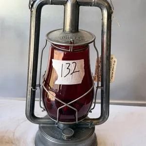 Dietz Hi-lo Red Globe Kerosene Lantern