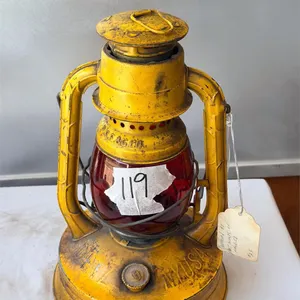 Yellow Dietz No. 100 Kerosene Lantern