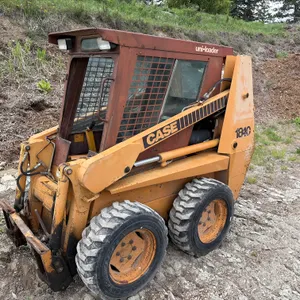 1990 Case 1840 Skid Steer-Joystick Controls-3657 Engine Hours