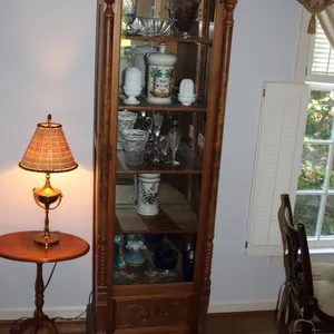 Antique Victorian Curio Cabinet