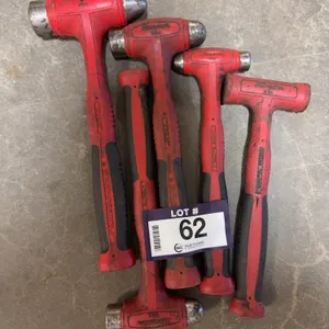 Lot of (5) Asst. Snap-On Hammers