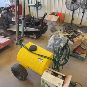 Spray-Tech Systems Towable Sprayer w/ (1.5) Bottles of Roundup