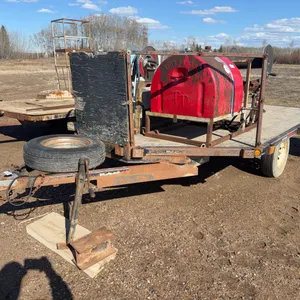 12’ S/A Utility Trailer w/ Slide Out Ramps VIN: OBL **Items Located On the Trailer Not Included** **Cannot Be Remved Until Thursday May 28th**