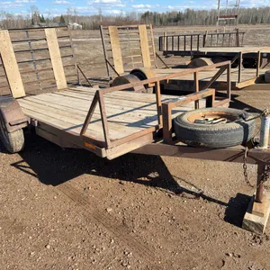 2010 12’ S/A Rainbow Trailer Equipment Trailer w/ Flip-Up Ramp 2RGBU1219A1000257