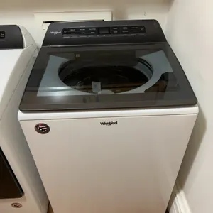 Whirlpool Washing Machine, Model WTW5105HWO, 27”Wx27 1/2”Dx41 1/2”H
