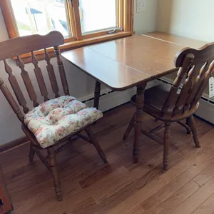 Kitchen Table & 2 Chairs, Seat Cushion Not Included